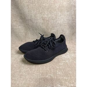 Allbirds Women's Lace Up Tree Runner Athletic Sneakers Shoes Dark Navy Size 9